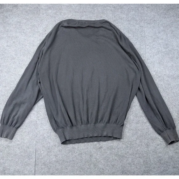 Canali Sweater Mens 58 Cotton Lightweight Knit Quiet Luxury Old Money Timeless